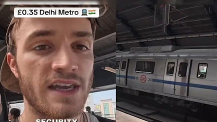 'Better Than London': British Traveller Praises Delhi Metro After First Ride