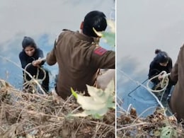 Watch: 22-Year-Old's Reel Attempt Ends Up In Police Rescue