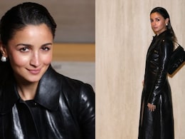 Alia Bhatt Slays In An All-Black Gucci Ensemble At Milan Fashion Week