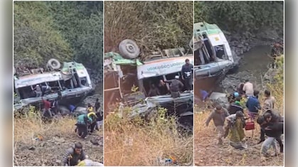 देहरादून में कालसी के पास बस गहरी खाई में गिरी, कई लोग हुए घायल