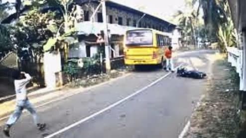 VIDEO : हे पाहताना श्वास रोखून धराल! मृत्यू काही इंचावर असताना तरुणाला मिळाला पुनर्जन्म