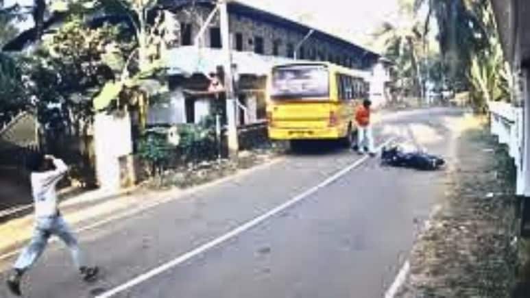 VIDEO : हे पाहताना श्वास रोखून धराल! मृत्यू काही इंचावर असताना तरुणाला मिळाला पुनर्जन्म