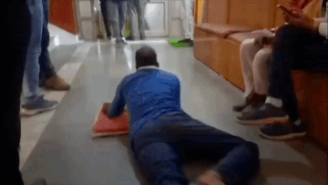 सिस्टम का नकारापन! न्याय के लिए जमीन पर घिसटते पहुंचे दिव्यांग को देख कलेक्टर भी हैरान,VIDEO