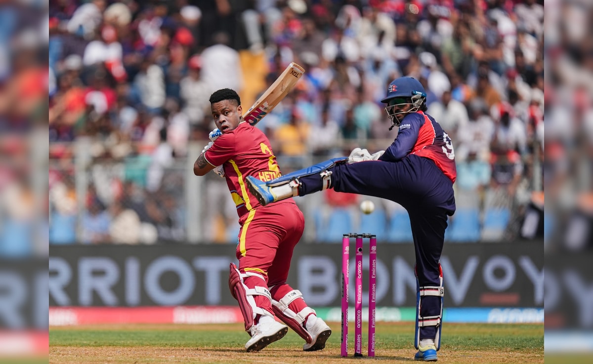 T20 World Cup 2026: वेस्टइंडीज ने नेपाल को नौ विकेट से हराकर सुपर-8 में मारी एंट्री