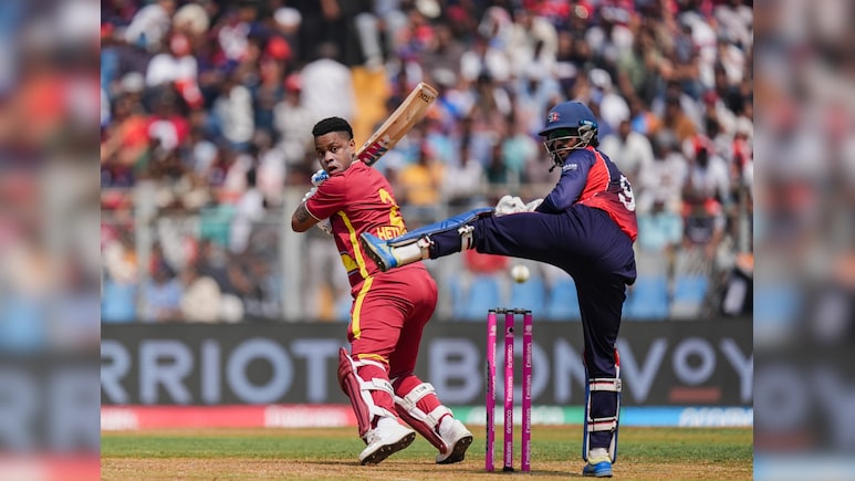 T20 World Cup 2026: वेस्टइंडीज ने नेपाल को नौ विकेट से हराकर सुपर-8 में मारी एंट्री