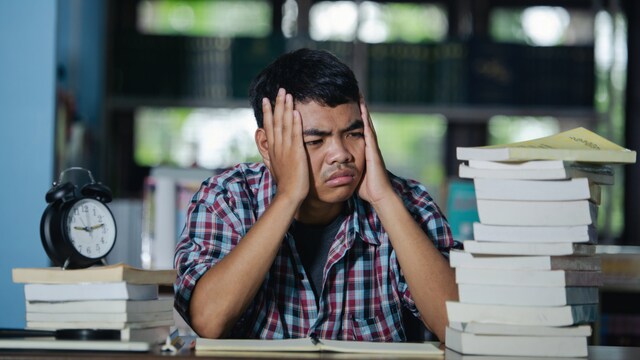 It is essential to manage stress, especially during exam time