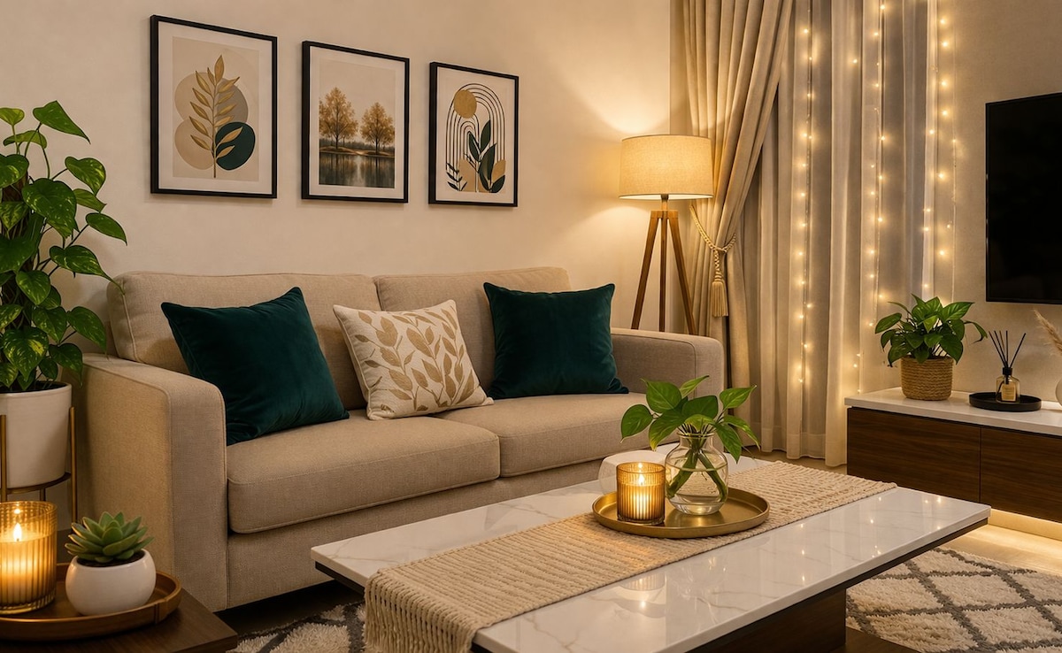 1 हजार रुपये में बनाएं अपना लिविंग रूम 5-स्टार होटल जैसा! जानिए स्मार्ट सजावट के जबरदस्त टिप्स