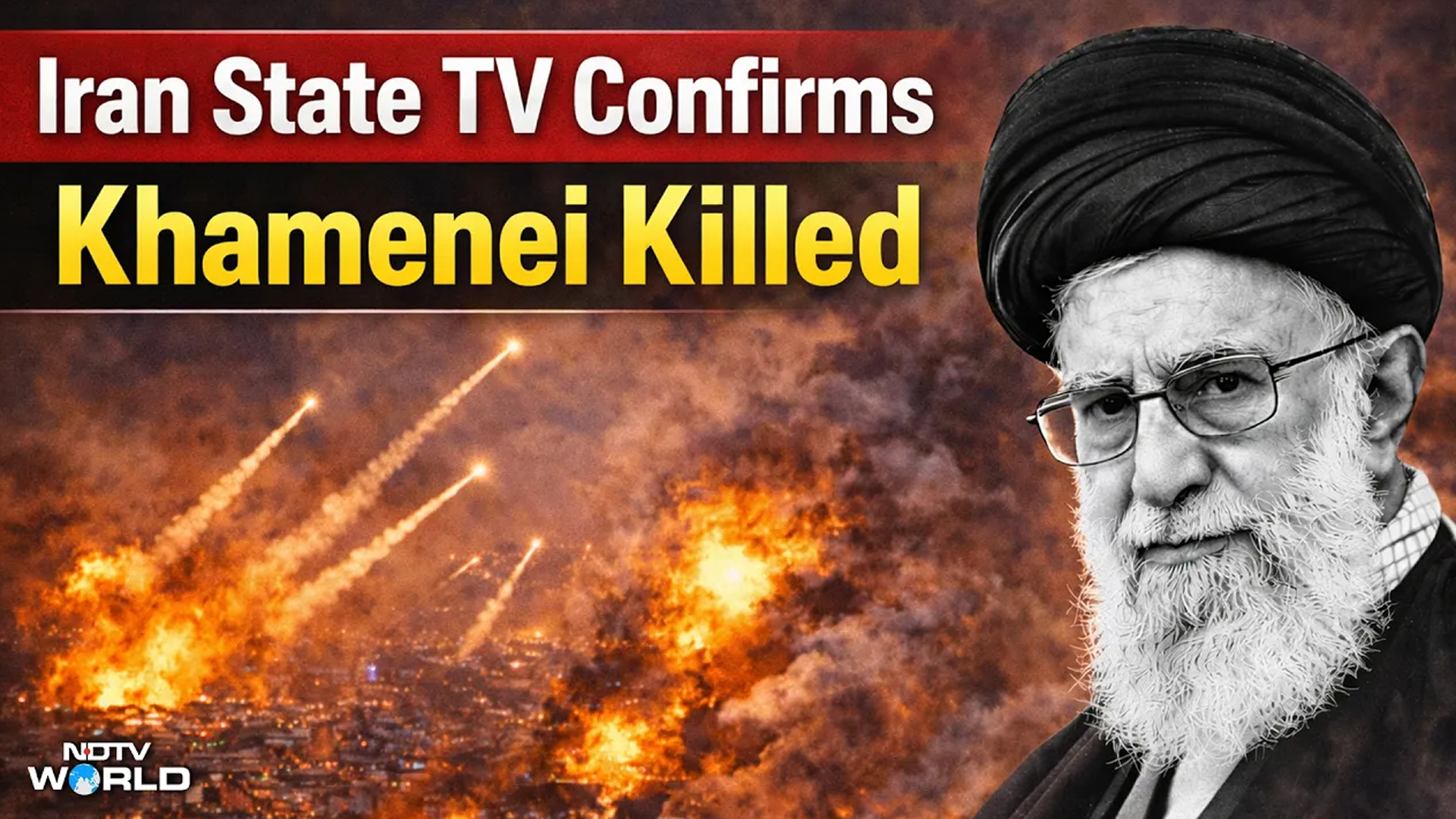 After Trump, Iran Confirms Ayatollah Khamenei Killed In Strikes