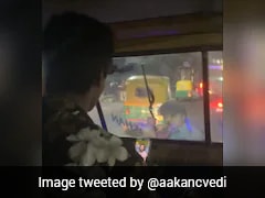 Video Shows Bengaluru Auto Driver Glued To Reels, Nearly Hits Truck