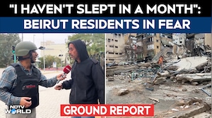 Ground Report: Buildings Reduced To Rubble, Beirut Residents Say 'Not Slept For A Month'