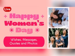 Happy International Women's Day 2026 LIVE: मां, बहन, दोस्तों के रूप में नारी शक्&zwj;त&zwj;ि लिए महिला दिवस पर दिल छू लेने वाले शुभकामना संदेश, हेल्&zwj;थ ट&zwj;िप्&zwj;स, र&zwj;िलेशनश&zwj;िप ट&zwj;िप्&zwj;स और बहुत कुछ...