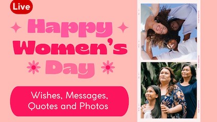 महिला दिवस पर दिल छू लेने वाले संदेश, हेल्‍थ ट‍िप्‍स