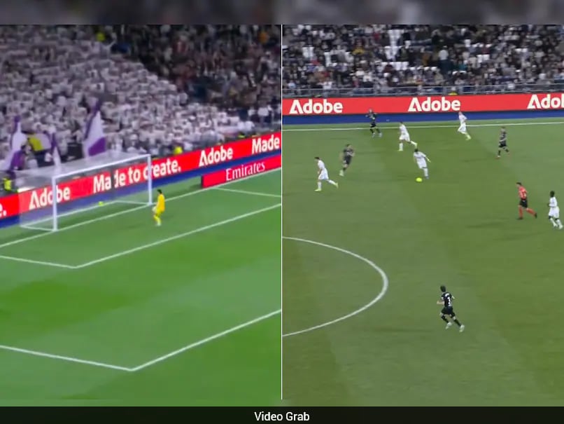 Real Madrid Star Arda Guler Scores From Own Half, Matches Stunning La Liga Record
