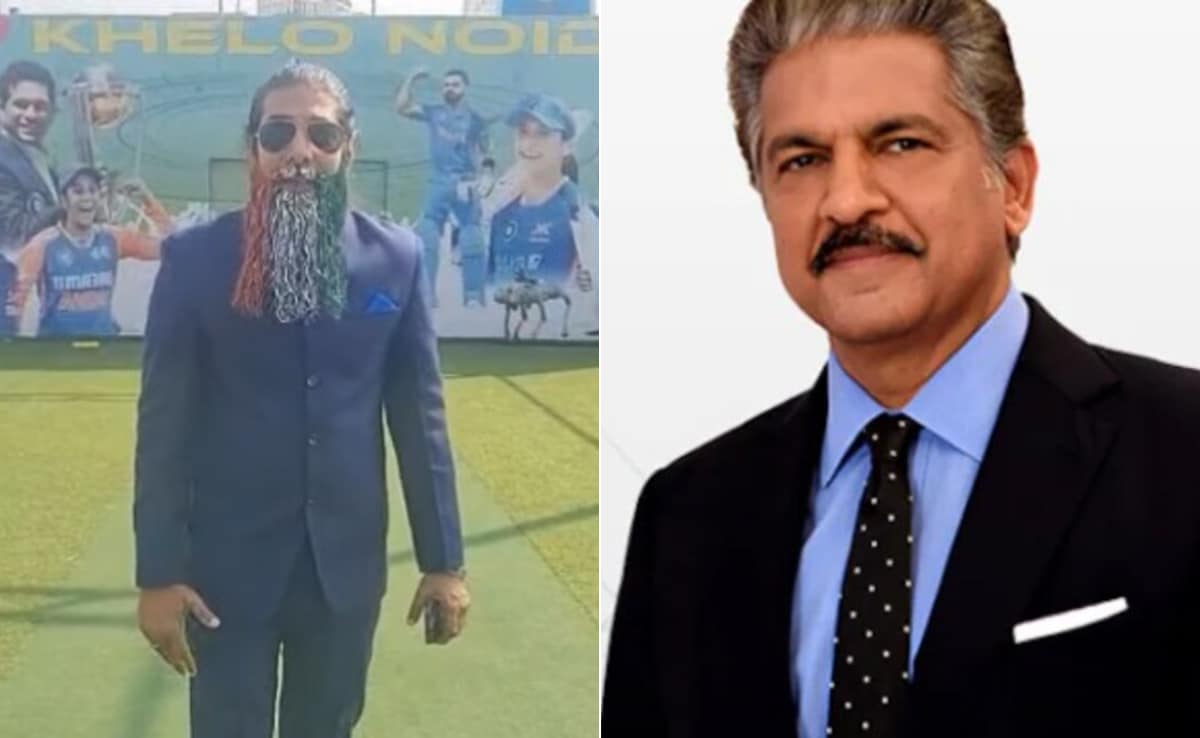 तिरंगी दाढ़ी वाले फैन का अनोखा सफर, Mahindra XUV से पूरा किया वर्ल्ड कप टूर, आनंद महिंद्रा को कहा धन्यवाद