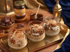 Saffron And Honey Rabri Parfait