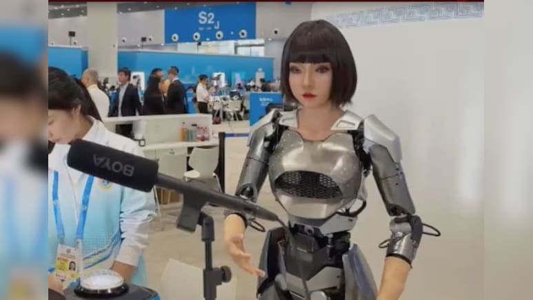 Chinese Woman Hospitalised After Being Startled By Humanoid Robot