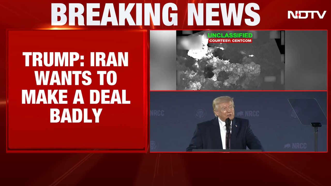 US Iran War Latest News | Trump Says US 'Winning War', Claims Iran 'Desperate For Deal'