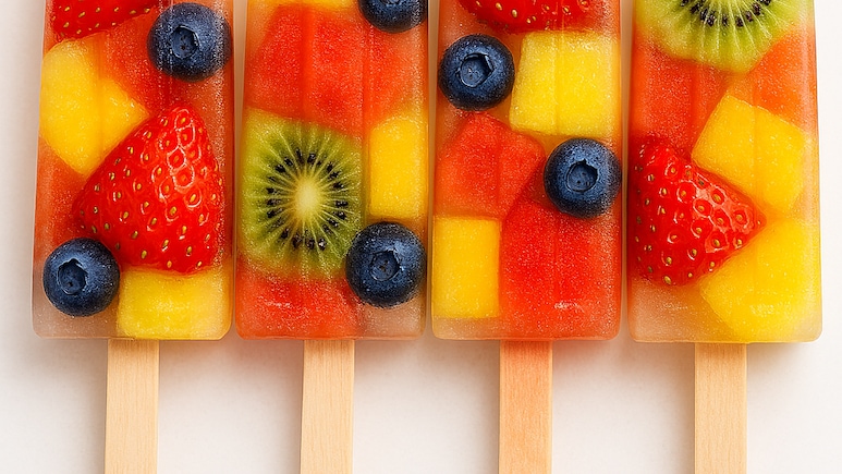बिना चीनी के बनाएं हेल्दी फ्रूट पॉप्सिकल्स (Fruit Popsicles), गर्मियों में बच्चों के लिए परफेक्ट ठंडा ट्रीट