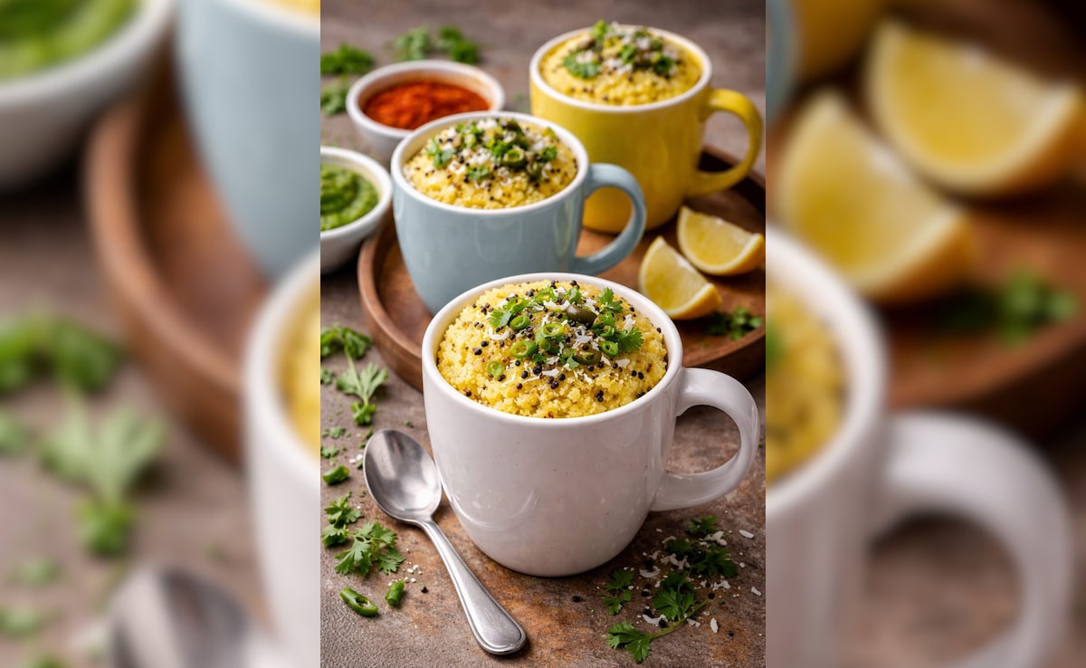 Mug Dhokla Recipe: सिर्फ 2 मिनट में तैयार करें मग ढोकला, बिलकुल सॉफ्ट और टेस्टी Mug Dhokla Recipe: सिर्फ 2 मिनट में तैयार करें मग ढोकला, बिलकुल सॉफ्ट और टेस्टी