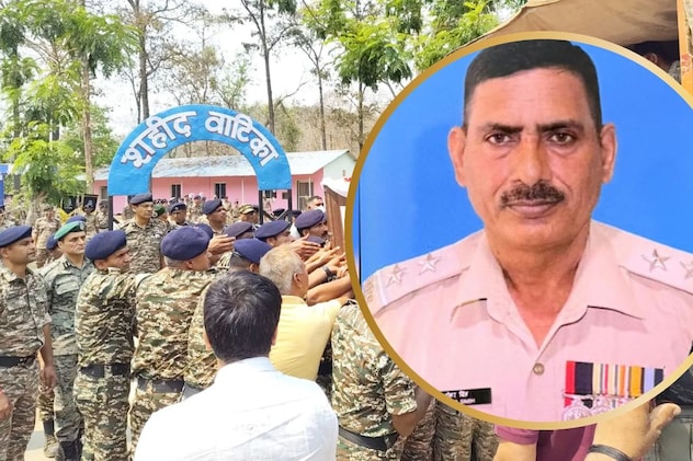 छत्तीसगढ़ में राजस्&zwj;थान के CRPF SI मोहर सिंह गुर्जर का न&zwj;िधन, चार KM लंबी तिरंगा यात्रा में उमड़ा जनसैलाब