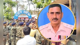 छत्तीसगढ़ में राजस्&zwj;थान के CRPF सब-इंस्पेक्टर मोहर सिंह गुर्जर का न&zwj;िधन, चार KM लंबी तिरंगा यात्रा में उमड़ा जनसैलाब