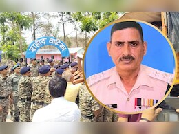 छत्तीसगढ़ में राजस्&zwj;थान के CRPF सब-इंस्पेक्टर मोहर सिंह गुर्जर का न&zwj;िधन, चार KM लंबी तिरंगा यात्रा में उमड़ा जनसैलाब