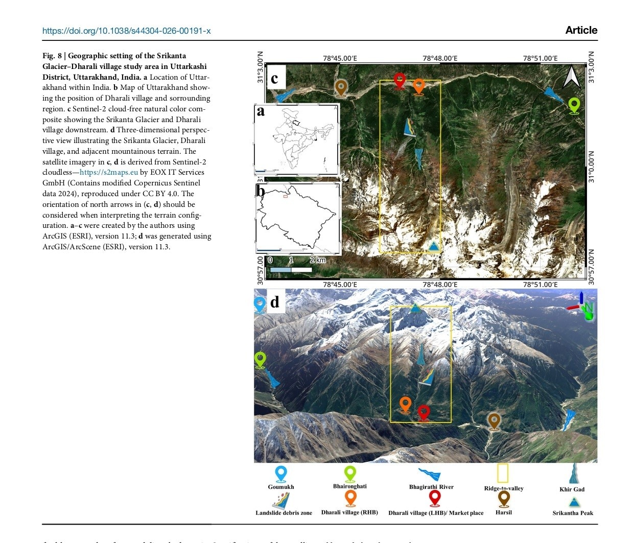 धराली आपदा पर इसरो ने सेटेलाइट तस्वीरों के जरिए यह रिपोर्ट दी है.
