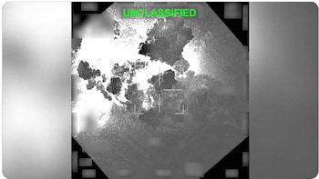 US Releases New Footage Of Strikes On Iranian Military Sites Amid 'Productive' Trump-Tehran Talks