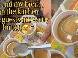 Watch: This Video Of Siblings Struggling To Pour Equal Chai Is Too Relatable