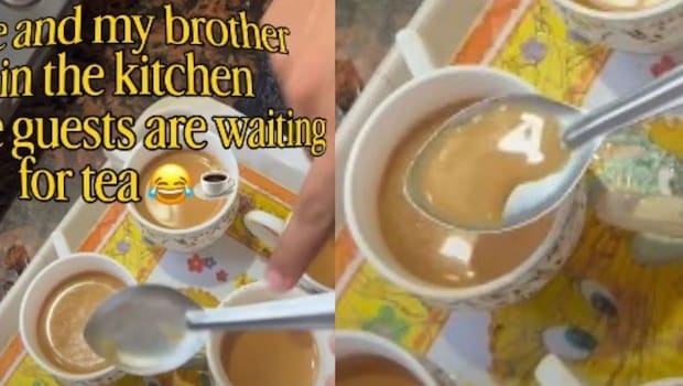 Watch: This Video Of Siblings Struggling To Pour Equal Chai Is Too Relatable