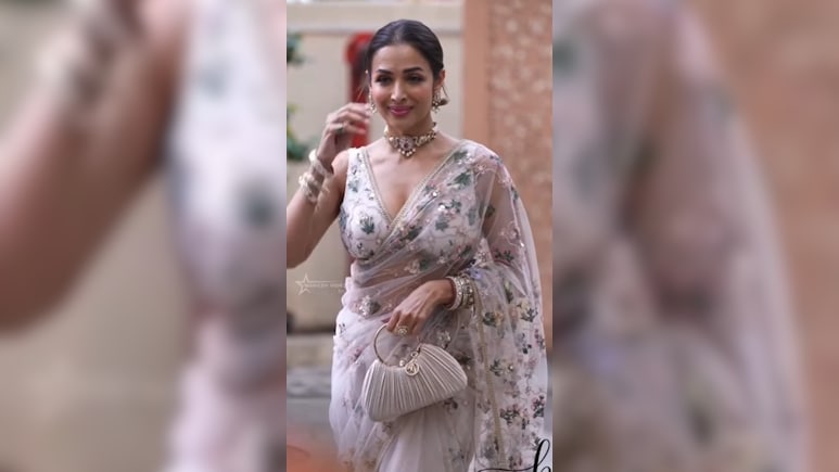 कृतिका कामरा की वेडिंग रिसेप्शन में 2.79 लाख की साड़ी पहन पहुंची मलाइका अरोड़ा, ट्रेडिशनल लुक कर रहा इंस्पायर