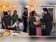 Aamir Celebrates 61st Birthday With Girlfriend Gauri, Ex-Wives Reena And Kiran