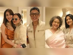 Pics: Rekha, Sushmita Sen, Manisha Koirala At Farah's Starry Store Launch