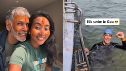 Milind Soman's Fitness Streak Continues With A 15-Km Swim In Goa On Holi