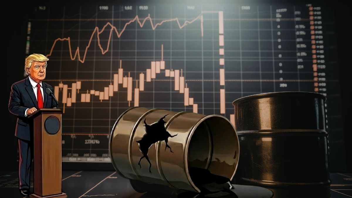 ट्रंप का 'युद्धविराम' और 11 फीसदी तक गिर गए कच्&zwj;चे तेल के दाम, अमेरिकी बाजार भी बम-बम
