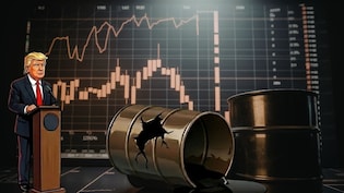 ट्रंप का 'युद्धविराम' और 11 फीसदी तक गिर गए कच्&zwj;चे तेल के दाम, अमेरिकी बाजार भी बम-बम