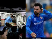 "Murdered By Pakistan Military": Rashid Khan, Afghan Cricketers After Deadly Air Strike Kills 400 in Kabul