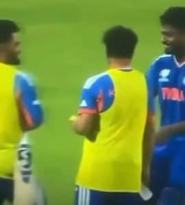 Rinku Singh Nearly Walks Away With Sanju Samsons Bat During West Indies Match. This Happens Next