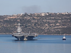 Laundry Fire Stops World's Largest Warship USS Gerald R Ford's Run In Iran