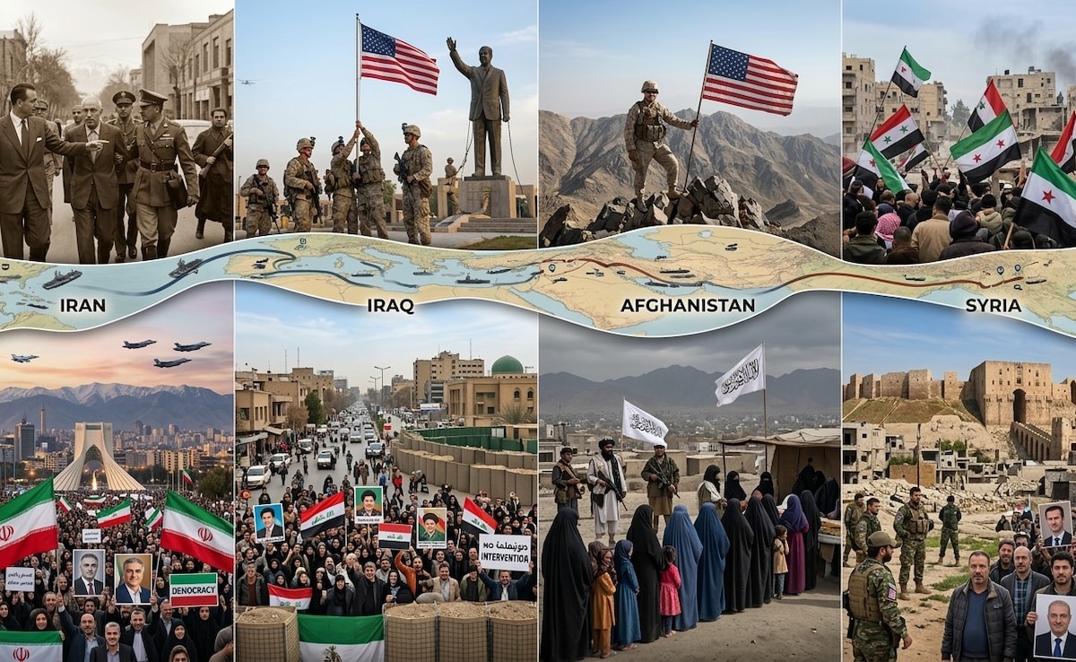 इराक, अफगानिस्तान, सीरिया...  तख्तापलट की लंबी है फेहरिस्त, क्या ईरान में कामयाब होगा अमेरिका