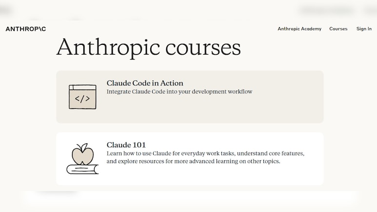 Anthropic Launches Free AI Learning Platform With Courses On Claude, AI Fluency And Developer Tools