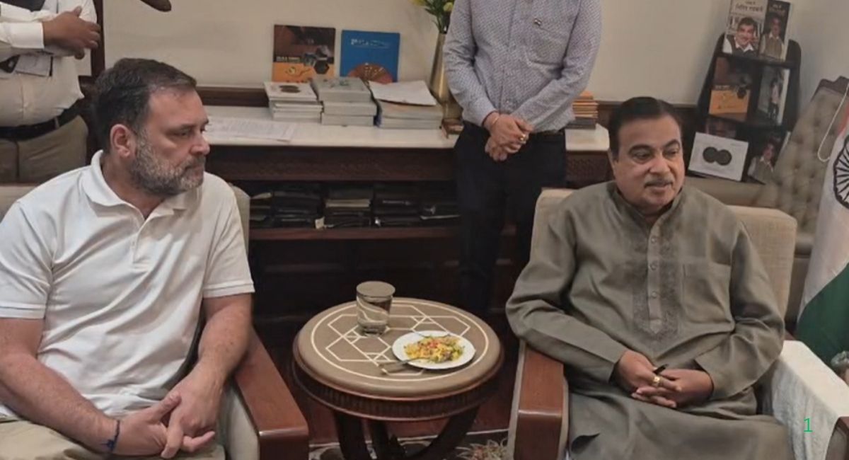 नितिन गडकरी से मिले राहुल और प्रियंका, जानिए क्यों हुई मुलाकात और क्या हुई बात