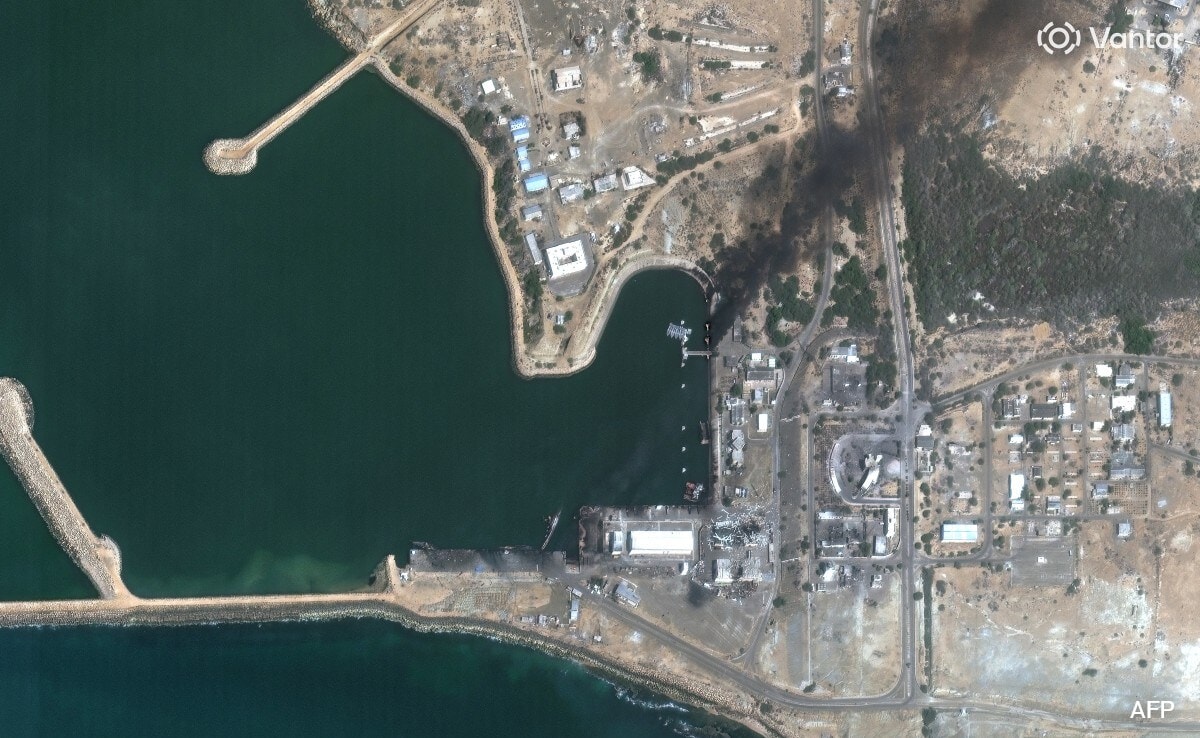 US-Israel Strike Iran's Konarak Naval Base, 3 Ships Sunk