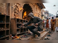 मंदिर में नायब तहसीलदार की चप्पल चोरी, फुटेज खंगाले… अब एसपी को लिखा पत्र- 'केस दर्ज करें'