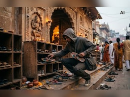 मंदिर में नायब तहसीलदार की चप्पल चोरी, फुटेज खंगाले&hellip; अब एसपी को लिखा पत्र- 'केस दर्ज करें'