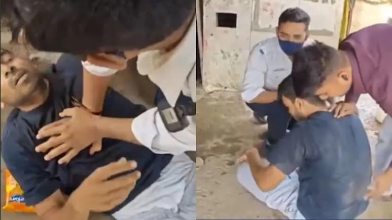 Bihar Constable Revives CISF Jawan With Timely CPR; Video Goes Viral