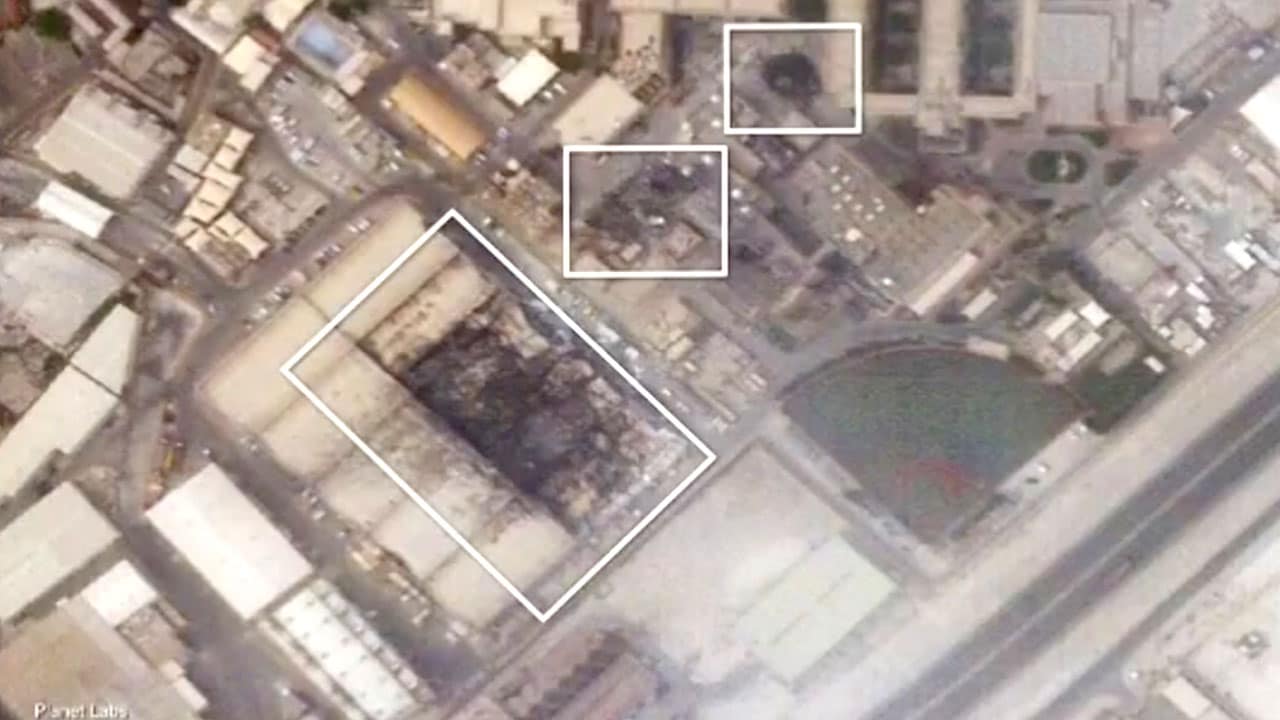 Satellite Images Show Damage To US Fifth Fleet HQ In Bahrain After Iranian Strikes