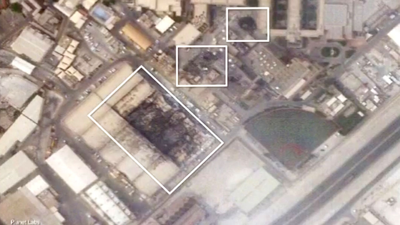 Satellite Images Show Damage To US Fifth Fleet HQ In Bahrain After Iranian Strikes