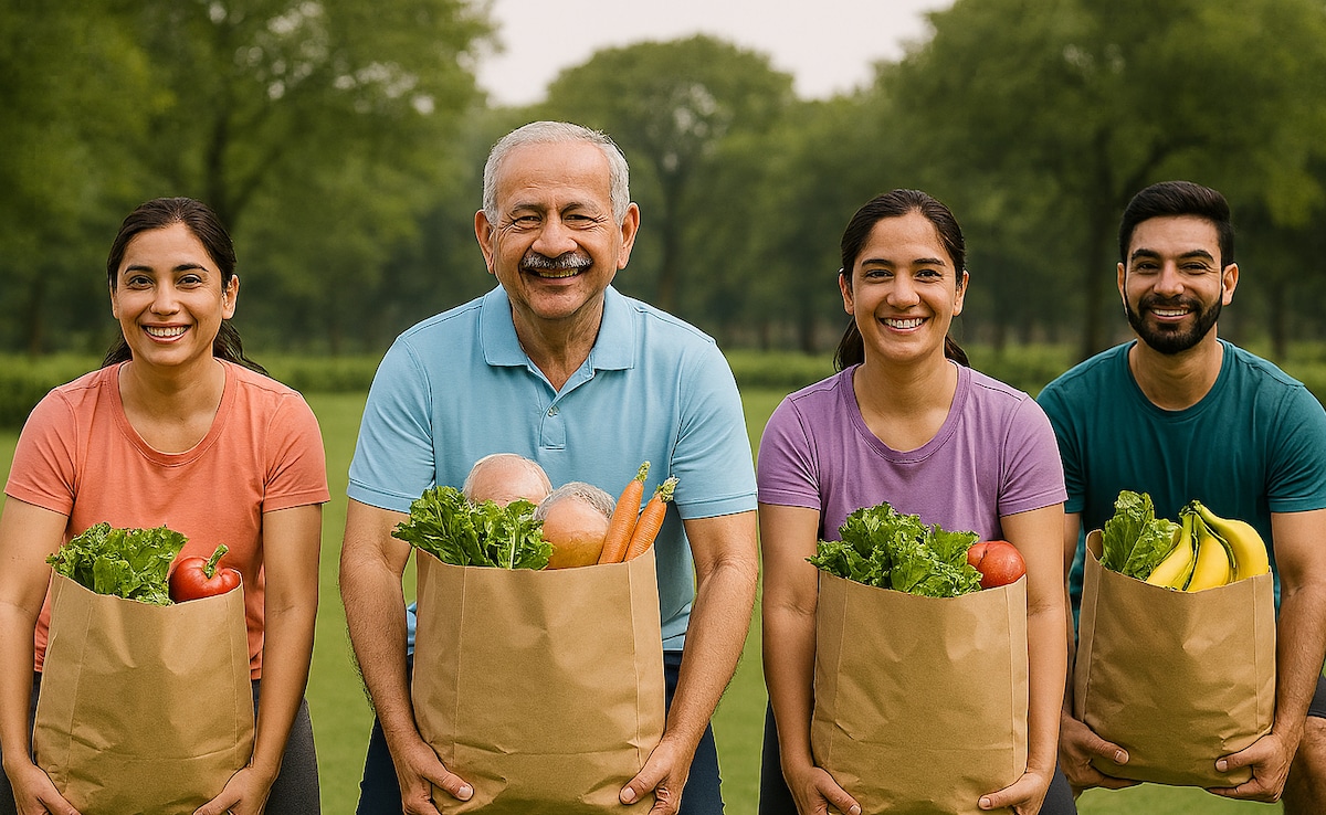 People lifting heavy grocery bags (image is for representation purposes only) People lifting heavy grocery bags (image is for representation purposes only)