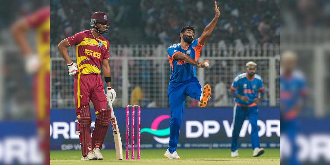 India vs West Indies Live Score, T20 World Cup 2026: IND Need 196 To Book Semifinal Spot